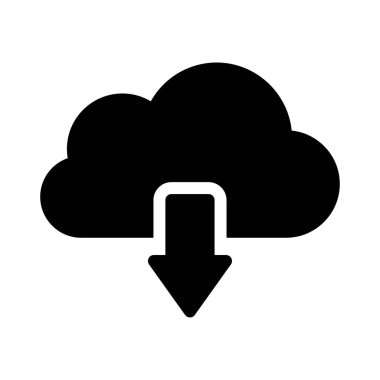 veritabanı vektör düz simgesi 