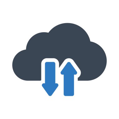 veritabanı vektör renk simgesi 