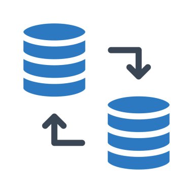 değişim vektörü renk simgesi 
