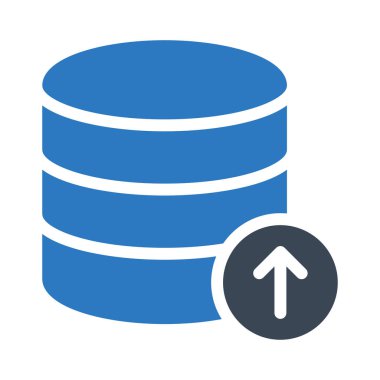 veritabanı vektör renk simgesi 