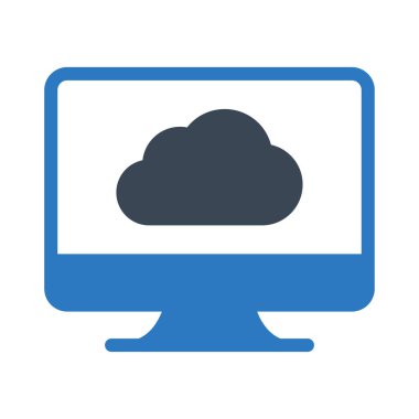 depolama vektörü renk simgesi 