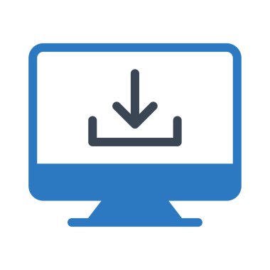 Vektör kabartma renk simgesini kaydet 