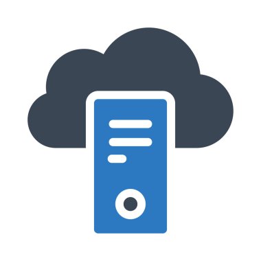 bilgisayar vektörü renk simgesi 