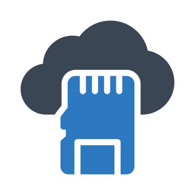 Kart vektör renk simgesi 