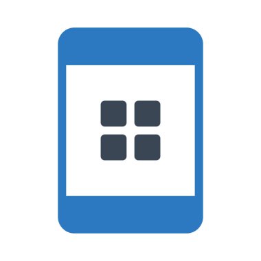 uygulamalar vektör renk simgesi 