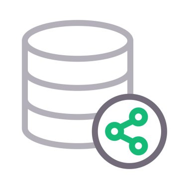 Düz çizgi simgesi paylaşımı 