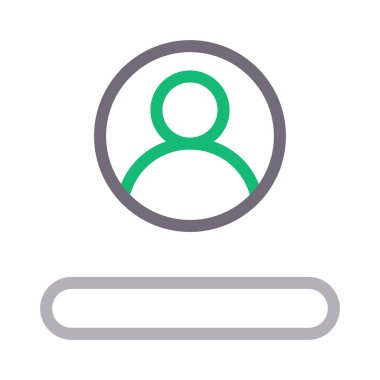 profil düz çizgi simgesi 