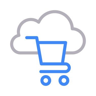 Tramvay düz çizgi simgesi 