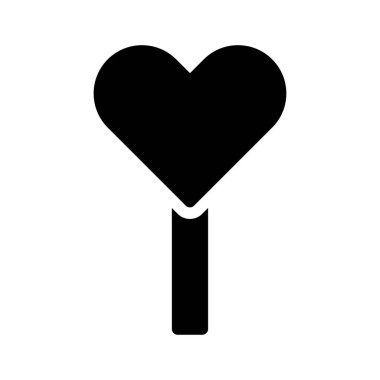 Şekerleme vektörü düz simgesi 