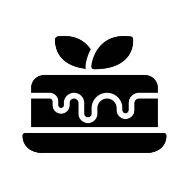 tatlı vektör düz simge 