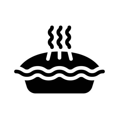 kek vektörü düz simgesi 