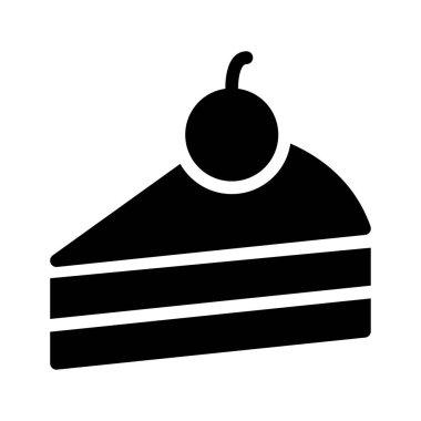 kek vektörü düz simgesi 