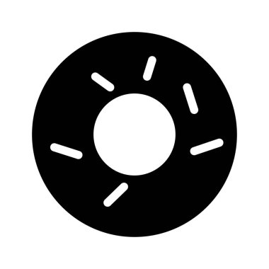 Donutlar vektör düz simge  