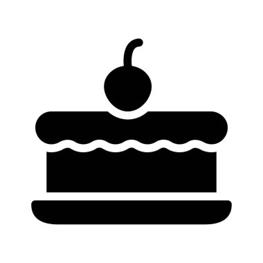 tatlı vektör düz simge 