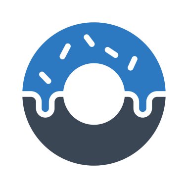 donutlar vektör renk simgesi  