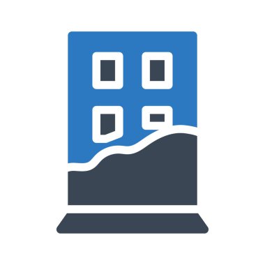 Şeker vektörü renk simgesi 