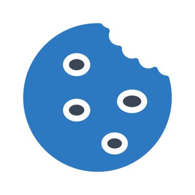 bisküvi vektör renk simgesi 