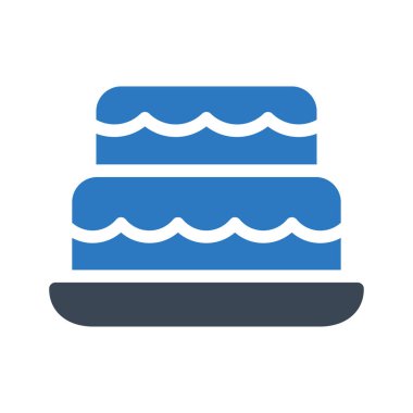 kek vektörü renk simgesi 