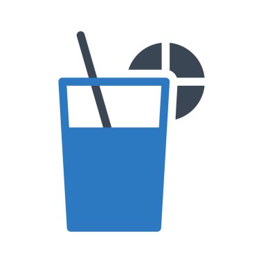 içecek vektör renk simgesi 