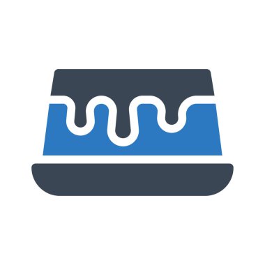 tatlı vektör renk simgesi 