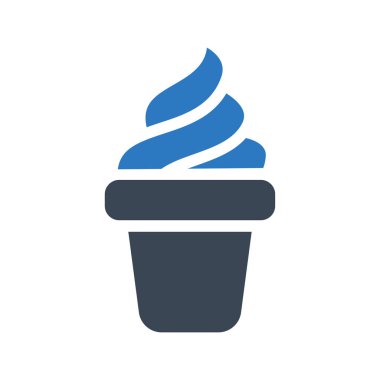 koni vektörü renk simgesi 