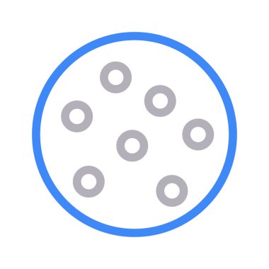 bisküvi düz çizgi simgesi 