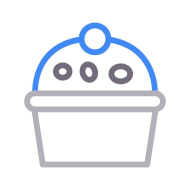 Kek düz renk çizgisi simgesi 