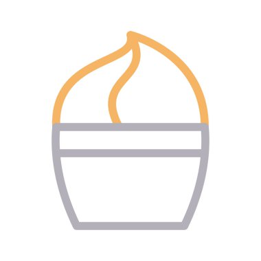 Kek düz renk çizgisi simgesi 