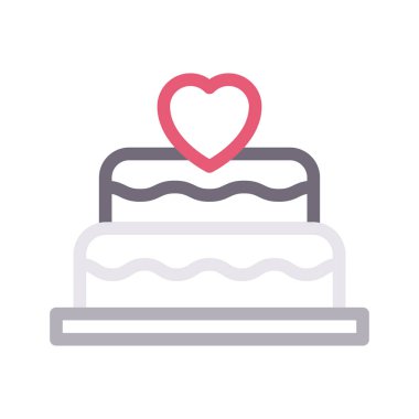 tatlı düz çizgi simgesi 