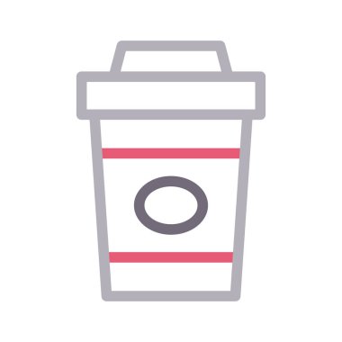 fincan düz çizgi simgesi 