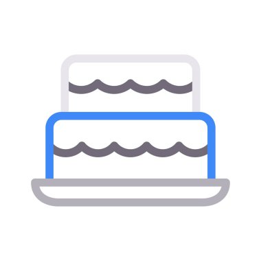 tatlı düz çizgi simgesi 