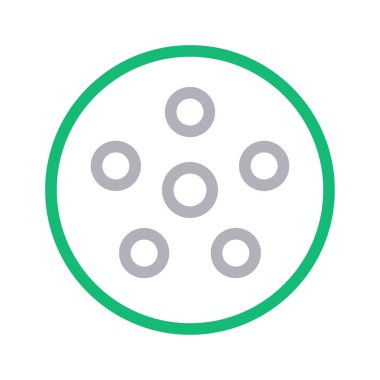 bisküvi düz çizgi simgesi 