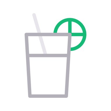 Düz renk çizgi simgesini iç 