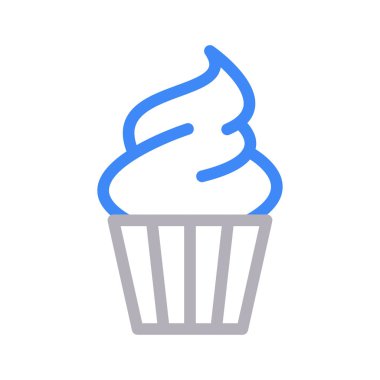 tatlı düz çizgi simgesi 