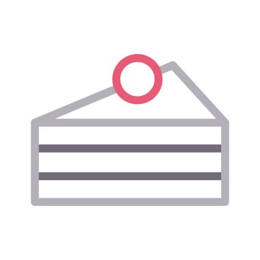 Hamur işi düz çizgi simgesi 