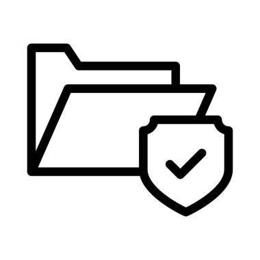 dizin vektörü ince çizgi simgesi 