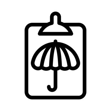 belge vektörü ince çizgi simgesi 