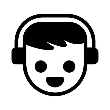 servis vektörü düz simgesi 