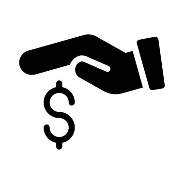 Koruma vektörü simgesi düz simgesi 