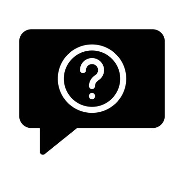 yardımcı vektör glyph düz simgesi 