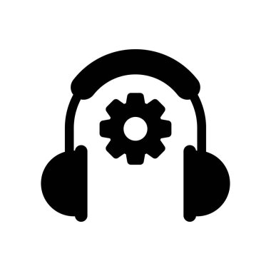 servis vektörü düz simgesi 