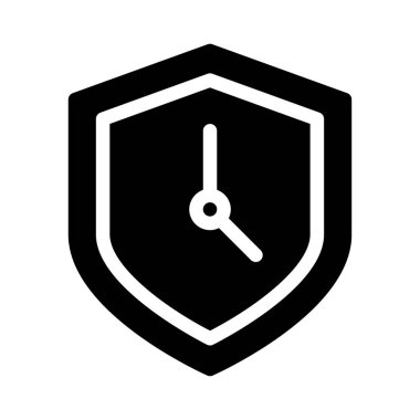 Koruma vektörü simgesi düz simgesi