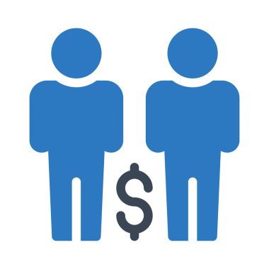 takım vektör renk simgesi