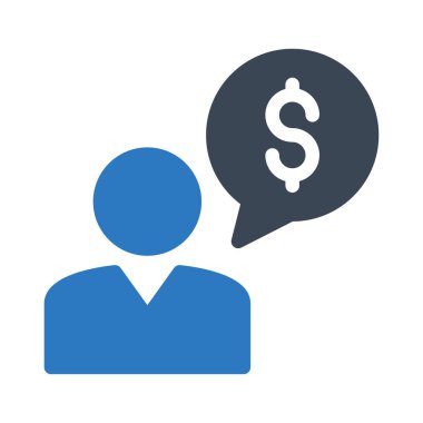 kullanıcı vektörü renk simgesi