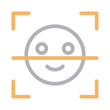 yüzey düz çizgi simgesi