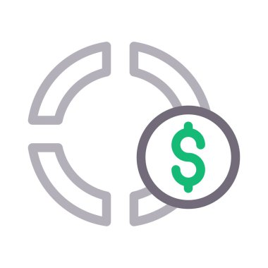 grafik düz çizgi simgesi