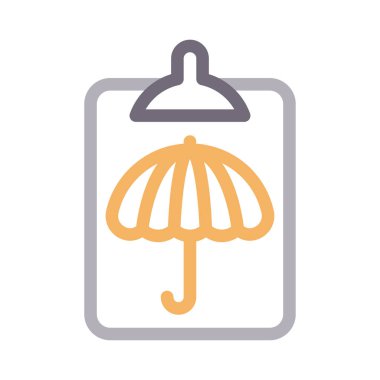 belge düz çizgi simgesi