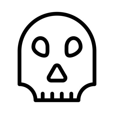 tehlike vektörü ince çizgi simgesi