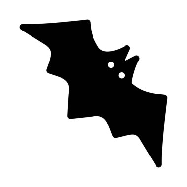 gece vektörü düz simgesi