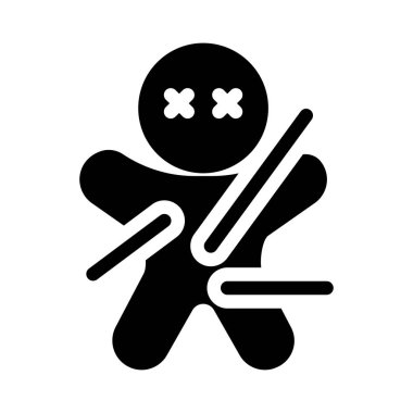 Cadılar Bayramı vektörü düz simgesi